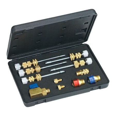 Integrated Supply Network Mastercool Universal A/C Valve Core Remover and Installer Kit R-12 / R-134a - MSC58490 MSC58490